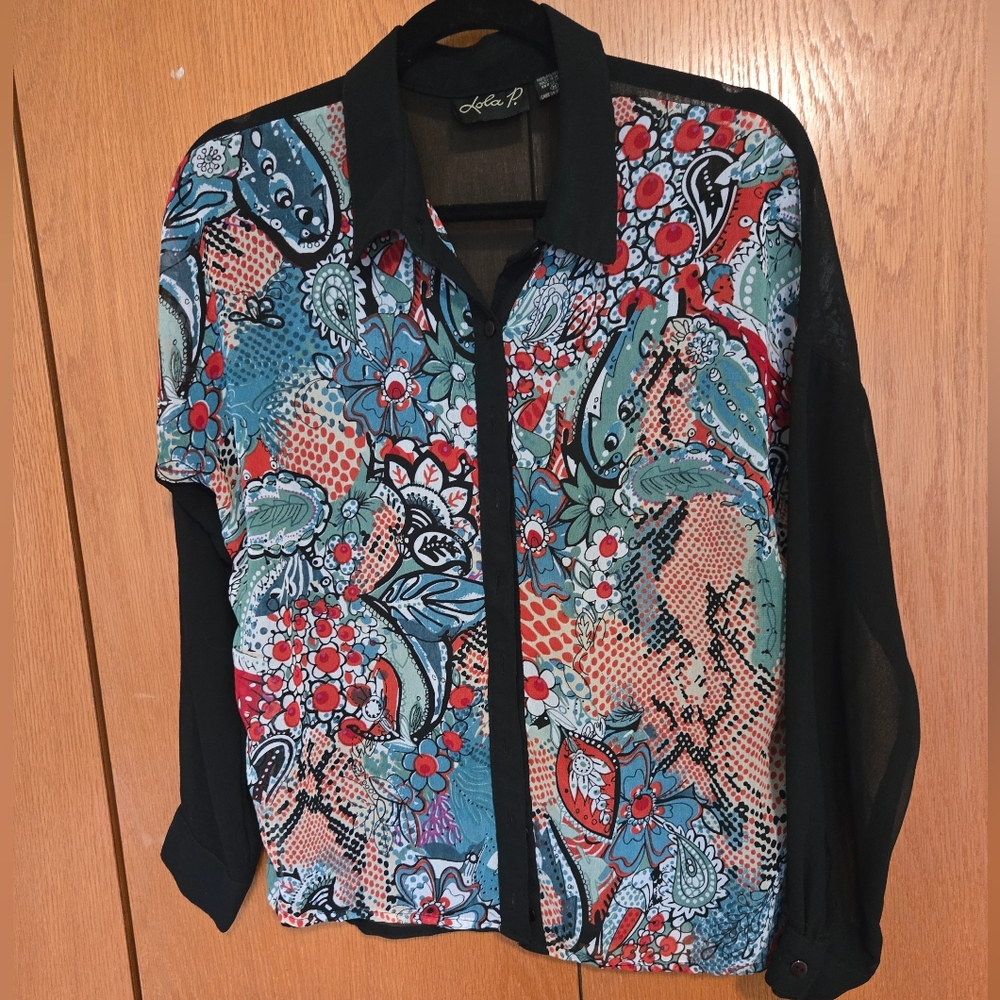 Lola P sheer Bouse, Medium